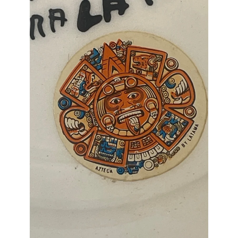 Gregorio Martinez Signed Mexican Folk Art Plate Bird Design 12” Hand Painted MCM - Picture 7 of 8